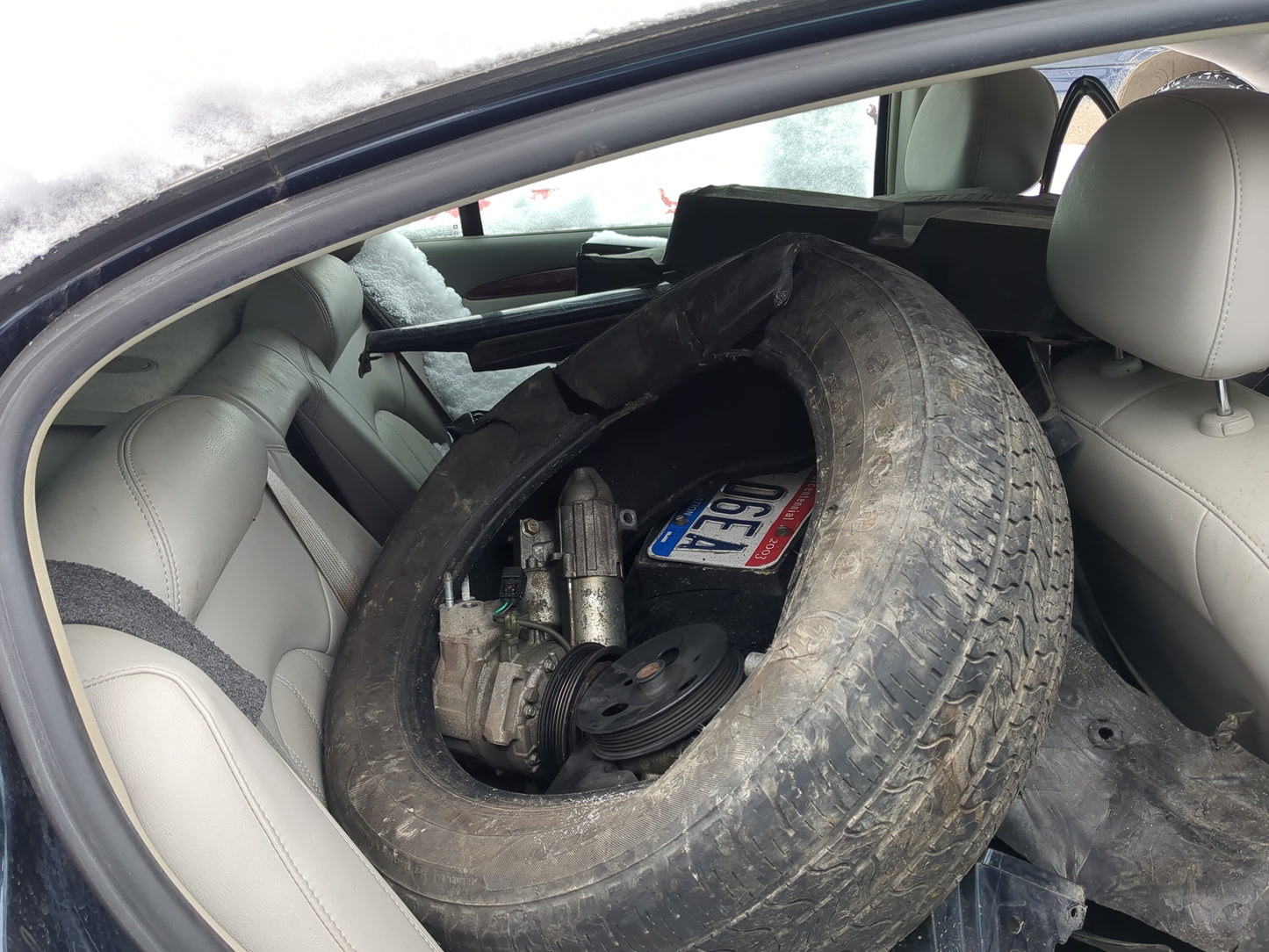 2007 Buick Lucerne Rear Seat Oem - Oemusedautoparts1.com