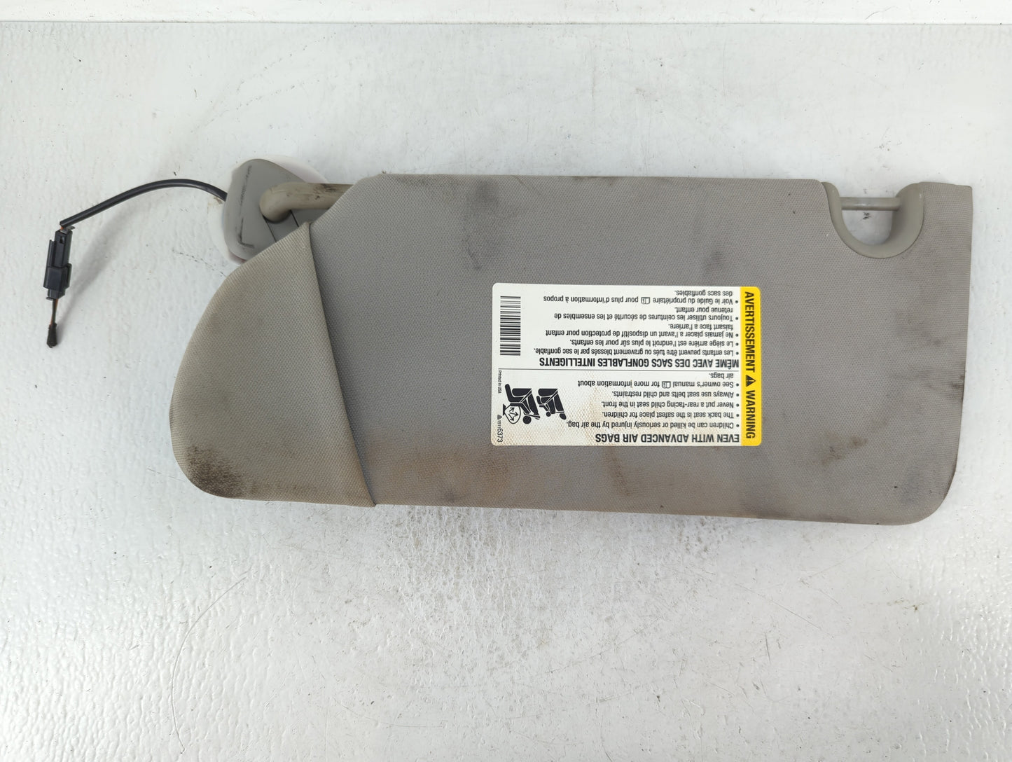 2006-2011 Buick Lucerne Sun Visor Shade Replacement Passenger Right Mirror Fits Fits 2006 2007 2008 2009 2010 2011 OEM Used