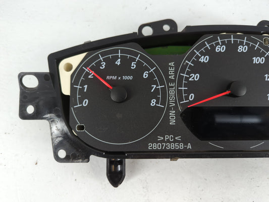 2007 Buick Lucerne Instrument Cluster Speedometer Gauges P/N:15951641 28073839 Fits OEM Used Auto Parts