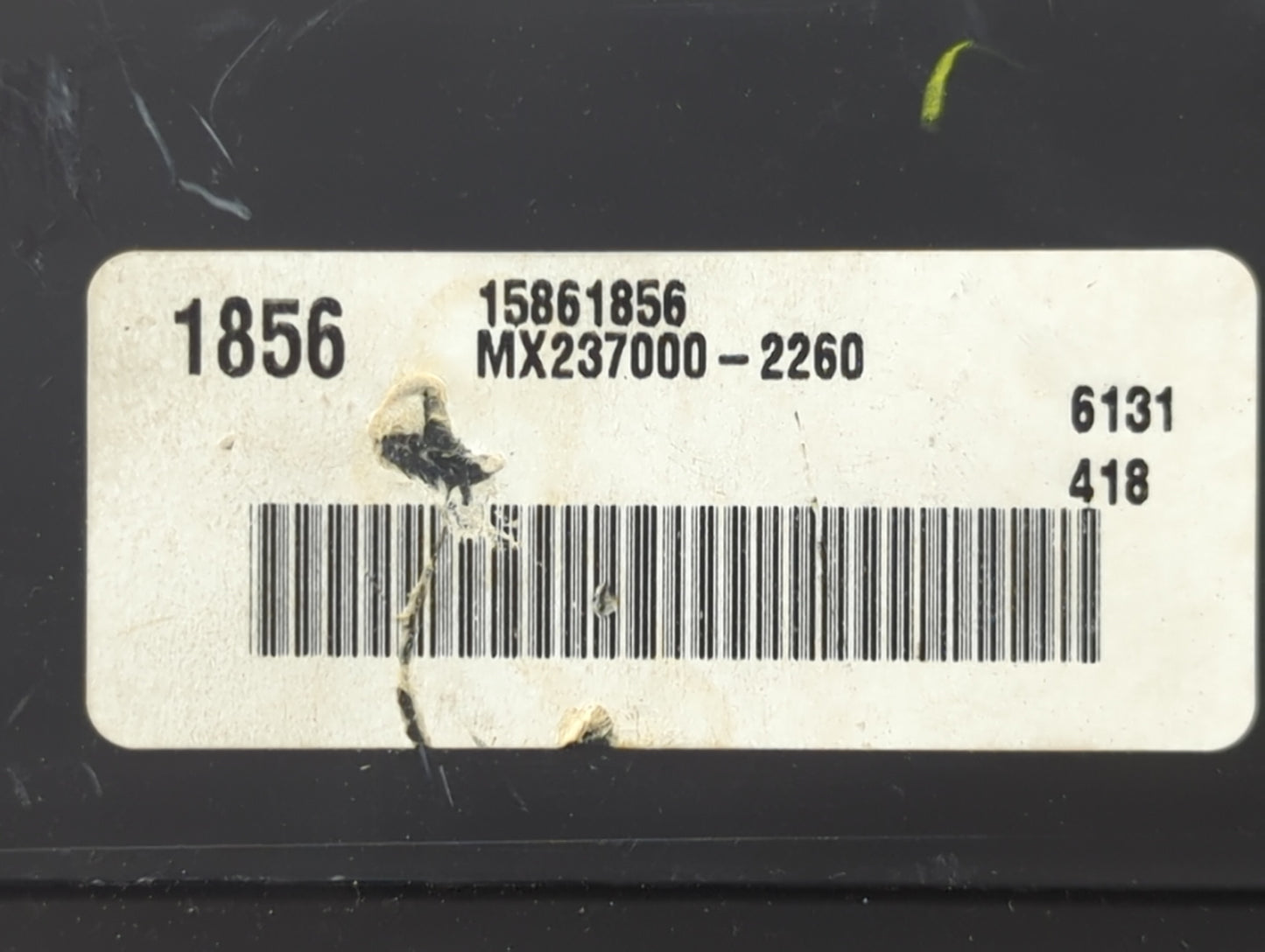 2007 Cadillac Cts Climate Control Module Temperature AC/Heater Replacement P/N:15861856 MX237000-2260 Fits OEM Used Auto Par