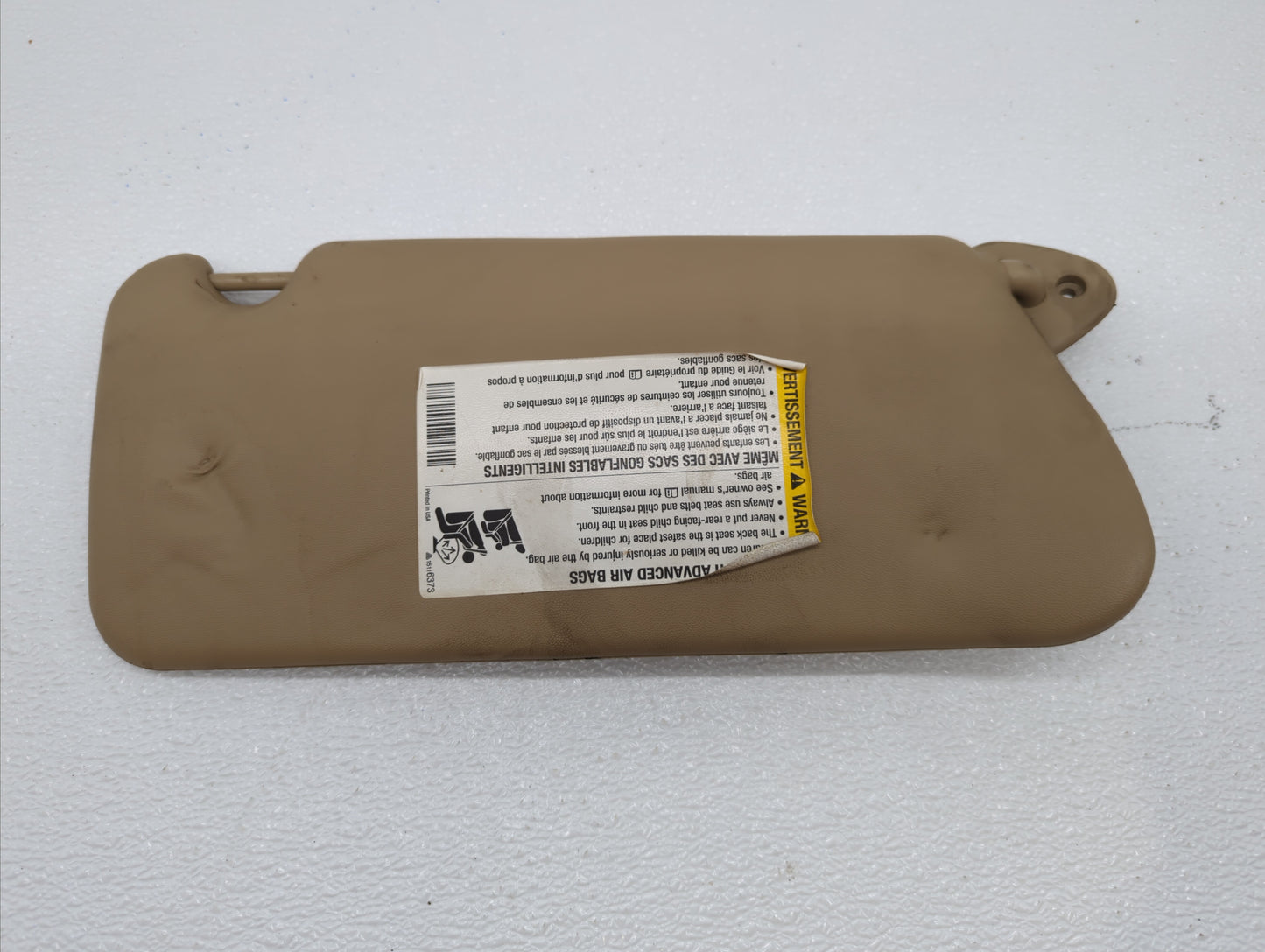 2003-2007 Cadillac Cts Sun Visor Shade Replacement Driver Left Mirror Fits Fits 2003 2004 2005 2006 2007 OEM Used Auto Parts