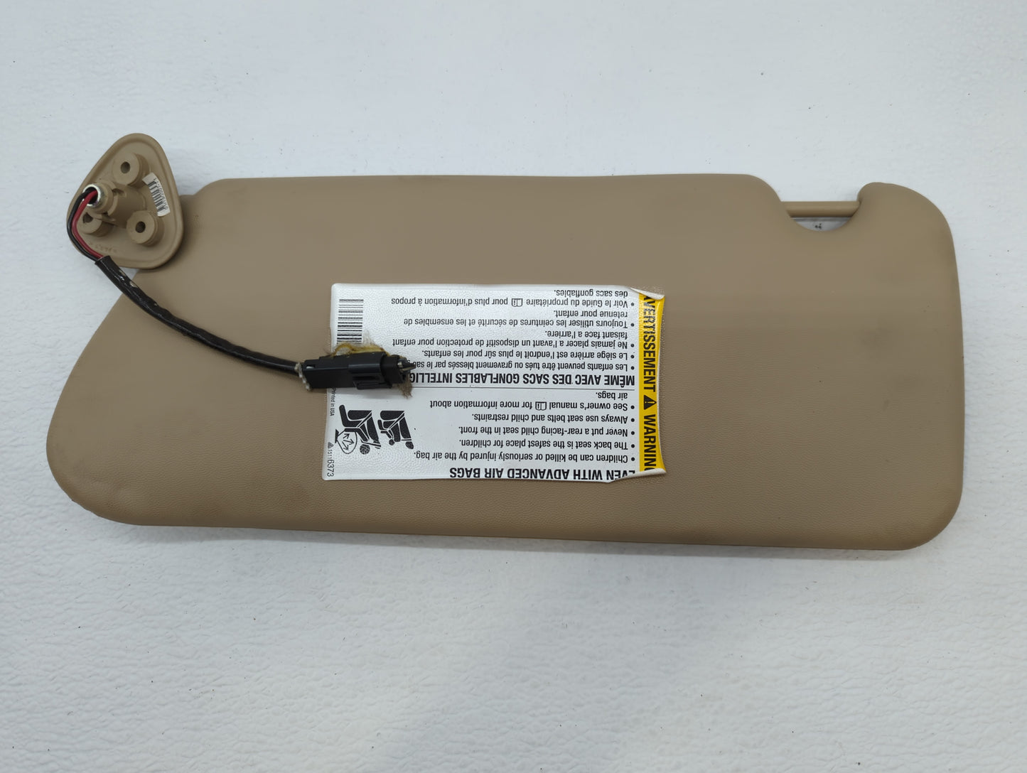 2003-2007 Cadillac Cts Sun Visor Shade Replacement Driver Left Mirror Fits Fits 2003 2004 2005 2006 2007 OEM Used Auto Parts