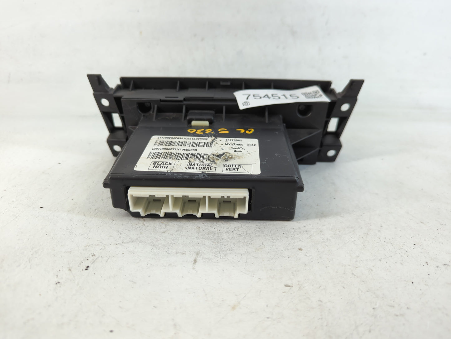2007-2011 Cadillac Dts Climate Control Module Temperature AC/Heater Replacement P/N:15228682 25839381 Fits OEM Used Auto Par