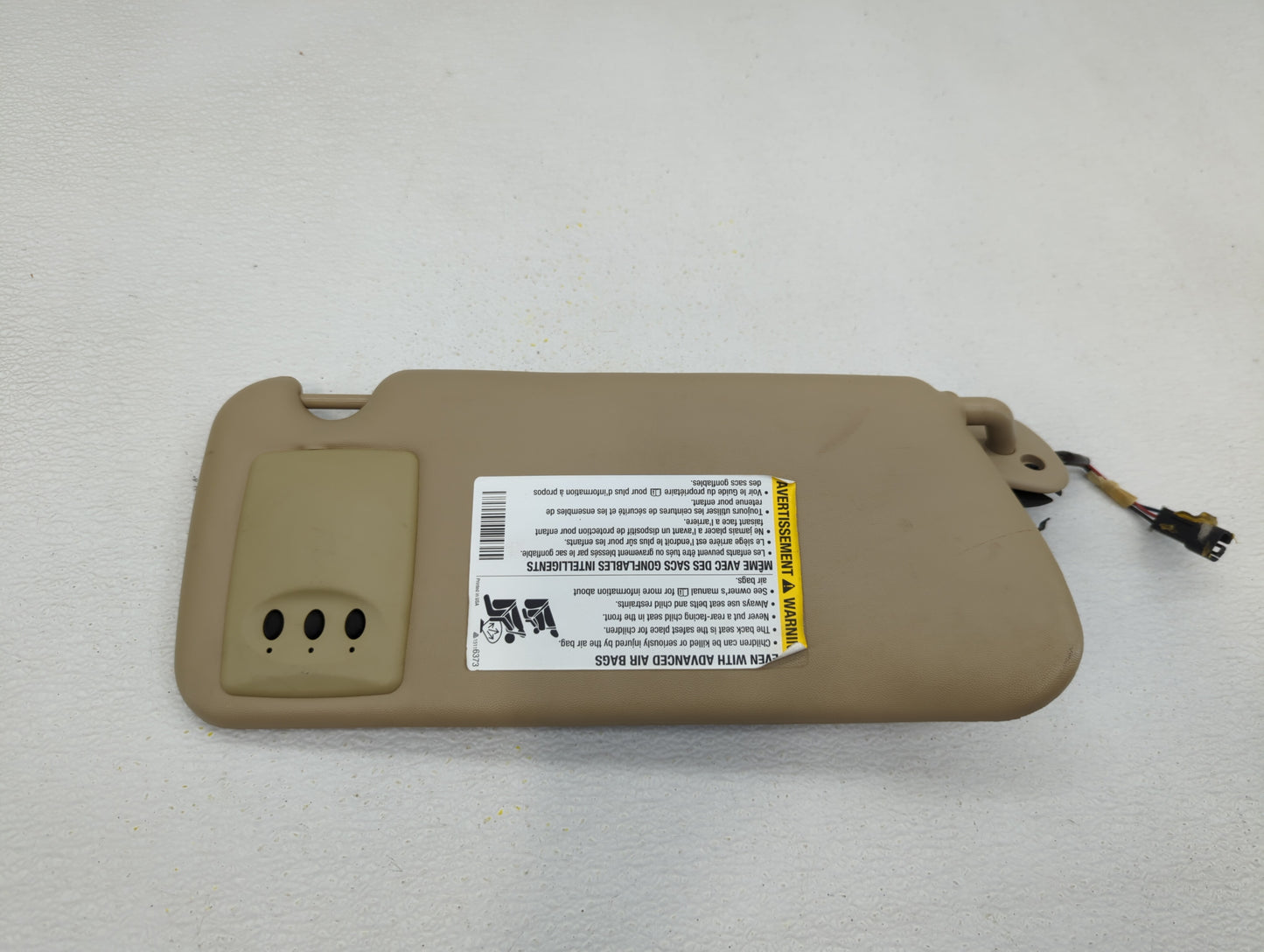 2007-2009 Cadillac Srx Sun Visor Shade Replacement Driver Left Mirror Fits Fits 2007 2008 2009 OEM Used Auto Parts - Oemused