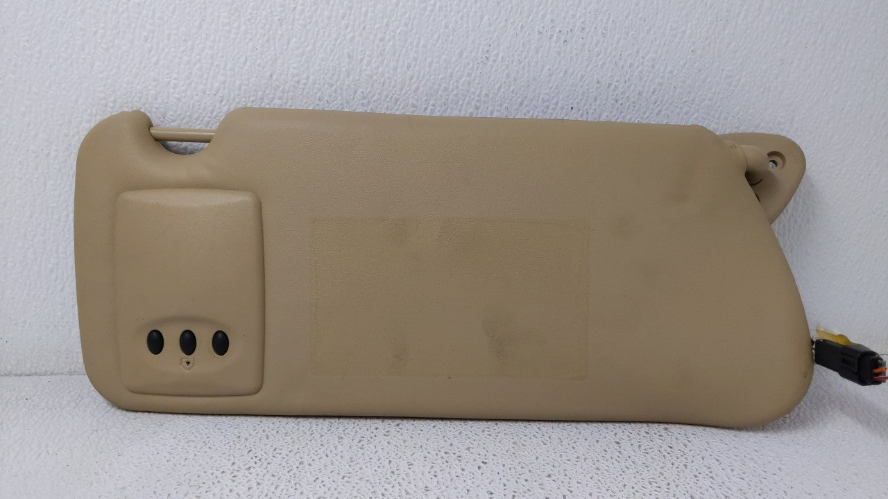 2004-2009 Cadillac Srx Sun Visor Shade Replacement Driver Left Mirror Fits Fits 2004 2005 2006 2007 2008 2009 OEM Used Auto