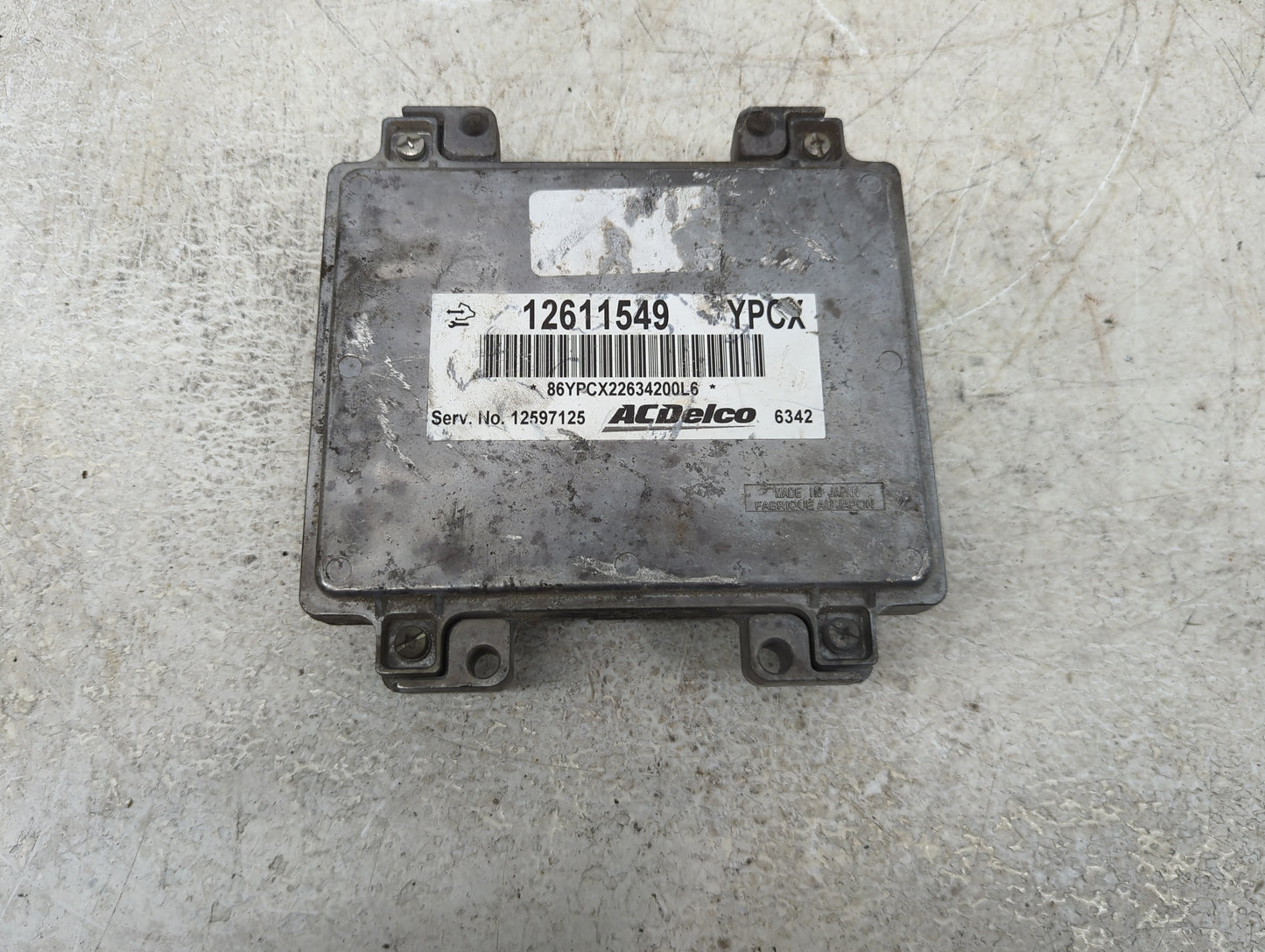 2007-2010 Chevrolet Cobalt PCM Engine Control Computer ECU ECM PCU OEM Fits Fits 2007 2008 2009 2010 2011 2012 OEM Used Auto