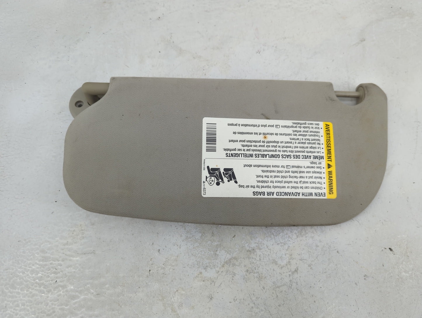 2005-2010 Chevrolet Cobalt Sun Visor Shade Replacement Passenger Right Mirror Fits Fits 2005 2006 2007 2008 2009 2010 OEM Us