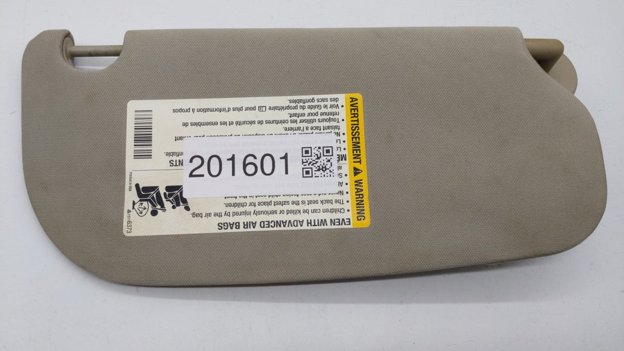 2005-2010 Chevrolet Cobalt Sun Visor Shade Replacement Driver Left Mirror Fits Fits 2005 2006 2007 2008 2009 2010 OEM Used A