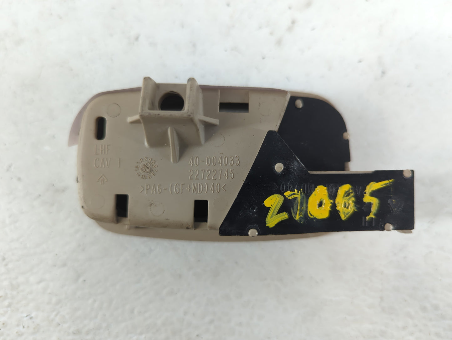 2007 Chevrolet Cobalt Drivers Side Inside Front Door Handle Oem 702973 - Oemusedautoparts1.com