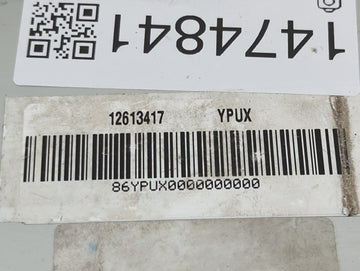 2007 Chevrolet Colorado PCM Engine Control Computer ECU ECM PCU OEM P/N:12613417 YPUX Fits Fits 2008 OEM Used Auto Parts