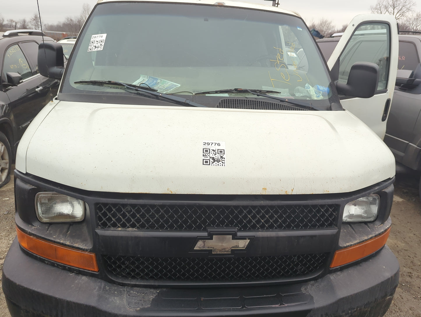 2003-2014 Chevrolet Express 1500 Hood Oem - Oemusedautoparts1.com