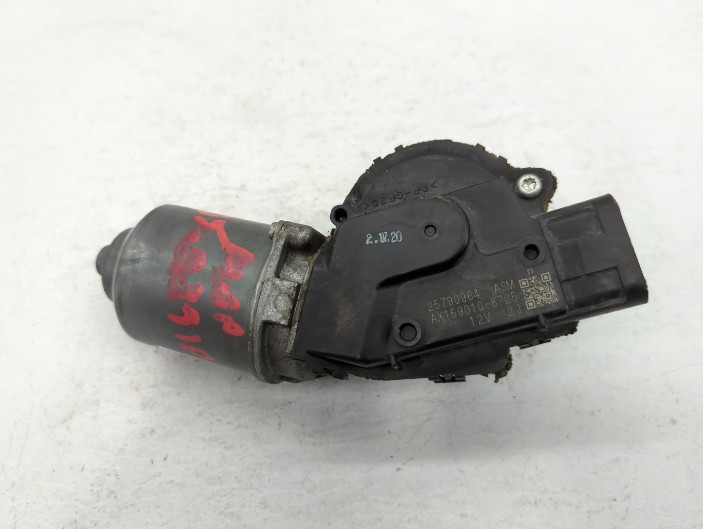 2006-2016 Chevrolet Impala Front Windshield Wiper Motor P/N:25790964 Fits OEM Used Auto Parts - Oemusedautoparts1.com