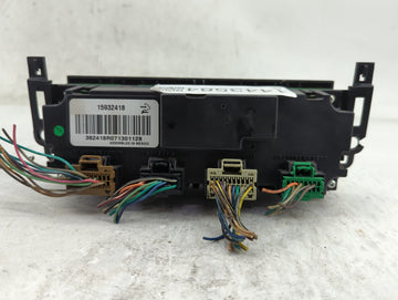 2007-2011 Chevrolet Tahoe Climate Control Module Temperature AC/Heater Replacement P/N:15932418 Fits Fits 2007 2008 2009 2010 2011 OEM Used Auto Parts