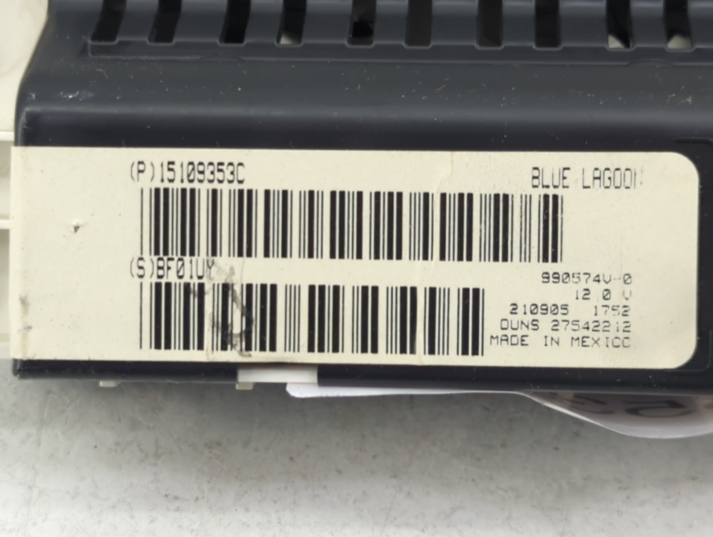 2007-2014 Chevrolet Tahoe Climate Control Module Temperature AC/Heater Replacement P/N:15109353C Fits OEM Used Auto Parts -