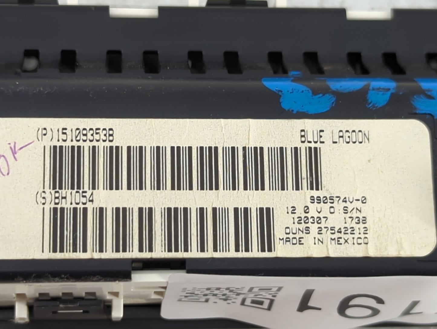 2007-2014 Chevrolet Tahoe Climate Control Module Temperature AC/Heater Replacement P/N:15109353B BH1054 Fits OEM Used Auto P