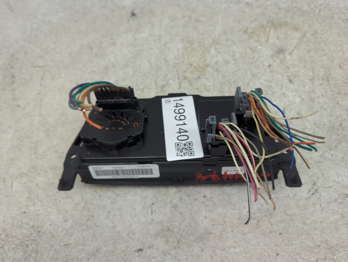 2005-2009 Chevrolet Uplander Climate Control Module Temperature AC/Heater Replacement P/N:15816507 11285101 Fits OEM Used Au