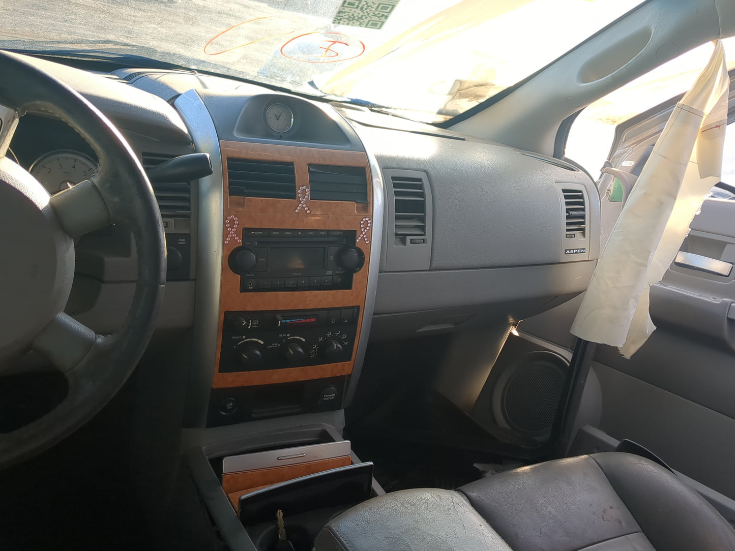 2007-2009 Chrysler Aspen Climate Control Module Temperature AC/Heater Replacement Fits Fits 2004 2005 2006 2007 2008 2009 OE