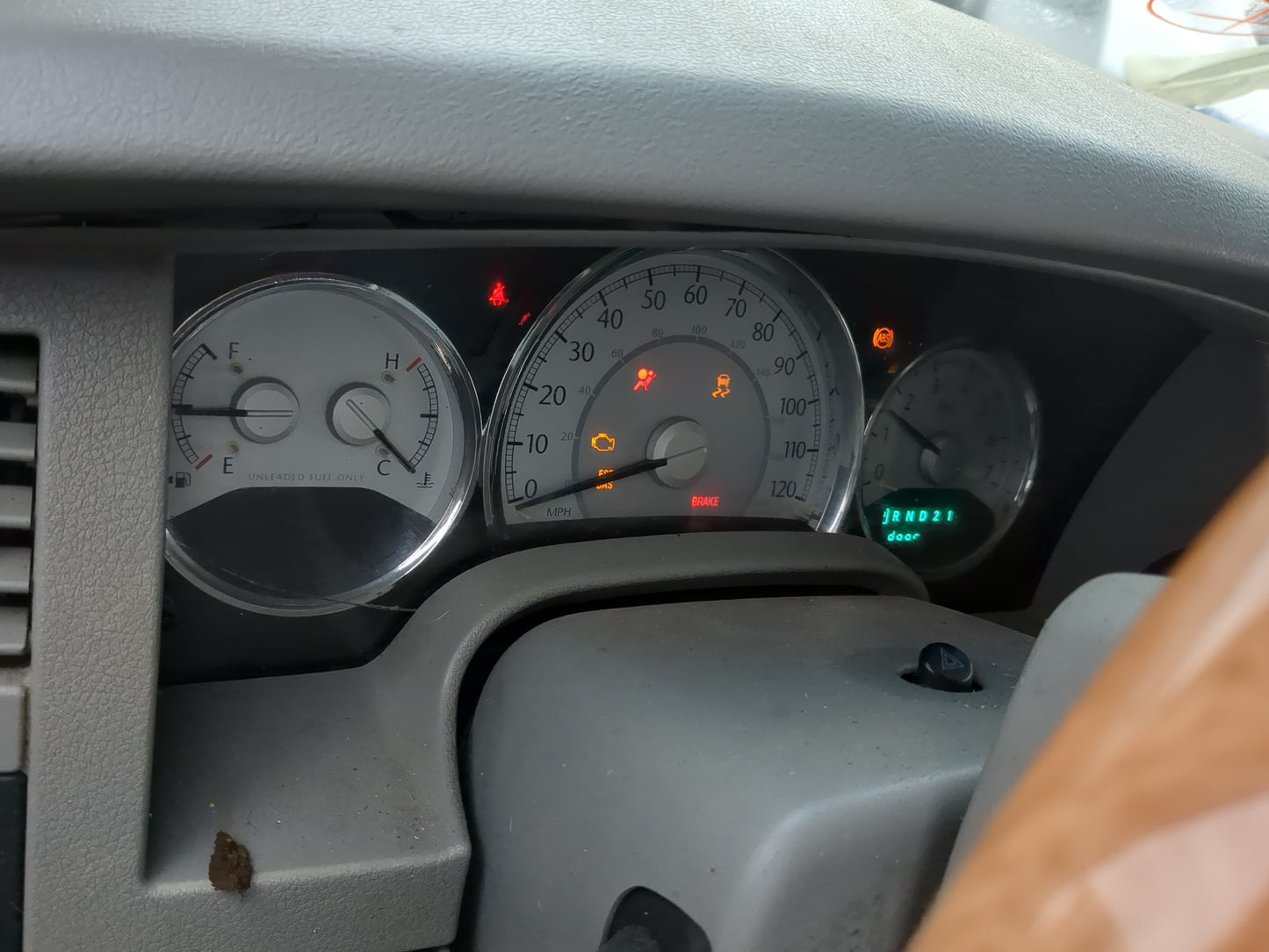 2007-2008 Chrysler Aspen Instrument Cluster Speedometer Gauges Fits Fits 2007 2008 OEM Used Auto Parts - Oemusedautoparts1.c