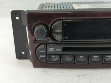 2004-2008 Chrysler Pacifica Radio AM FM Cd Player Receiver Replacement P/N:P05094564AD Fits Fits 2004 2005 2006 2007 2008 OEM Used Auto Parts