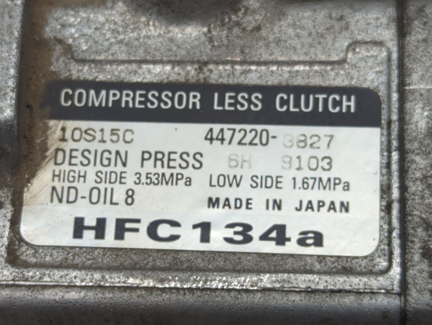 2004-2010 Chrysler Pt Cruiser Air Conditioning A/c Ac Compressor Oem - Oemusedautoparts1.com