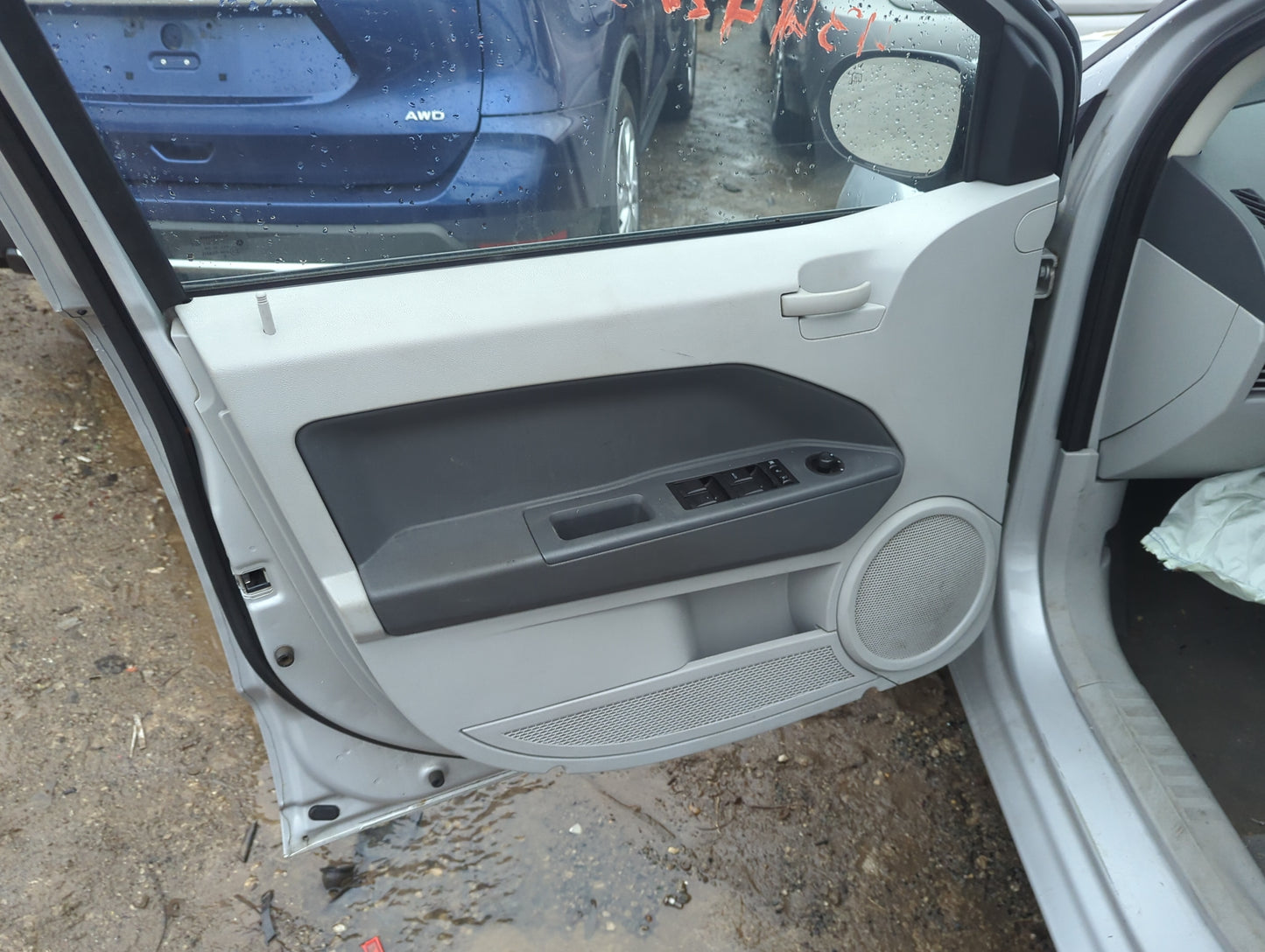2007 Dodge Caliber Front Left Driver Interior Door Panel Trim - Oemusedautoparts1.com
