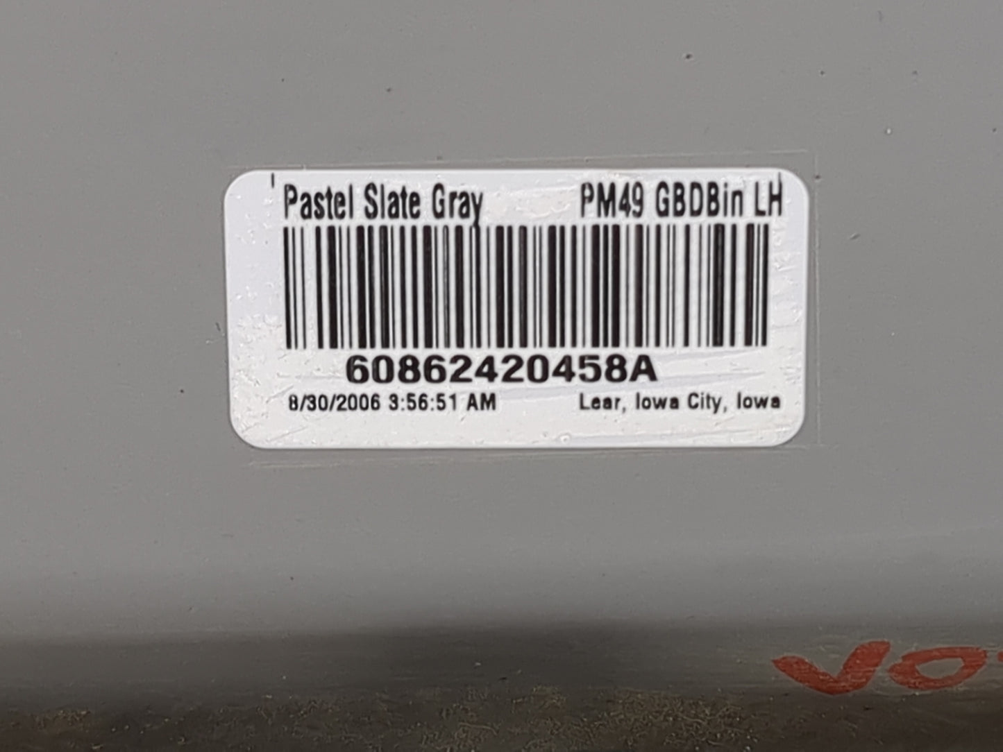 2007 Dodge Caliber Passenger Glove Box Door Storage Compartment 1482821 - Oemusedautoparts1.com