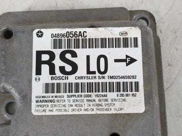 2006-2007 Dodge Caravan Body Control Module Bcm Inner Cabin Fuse Box