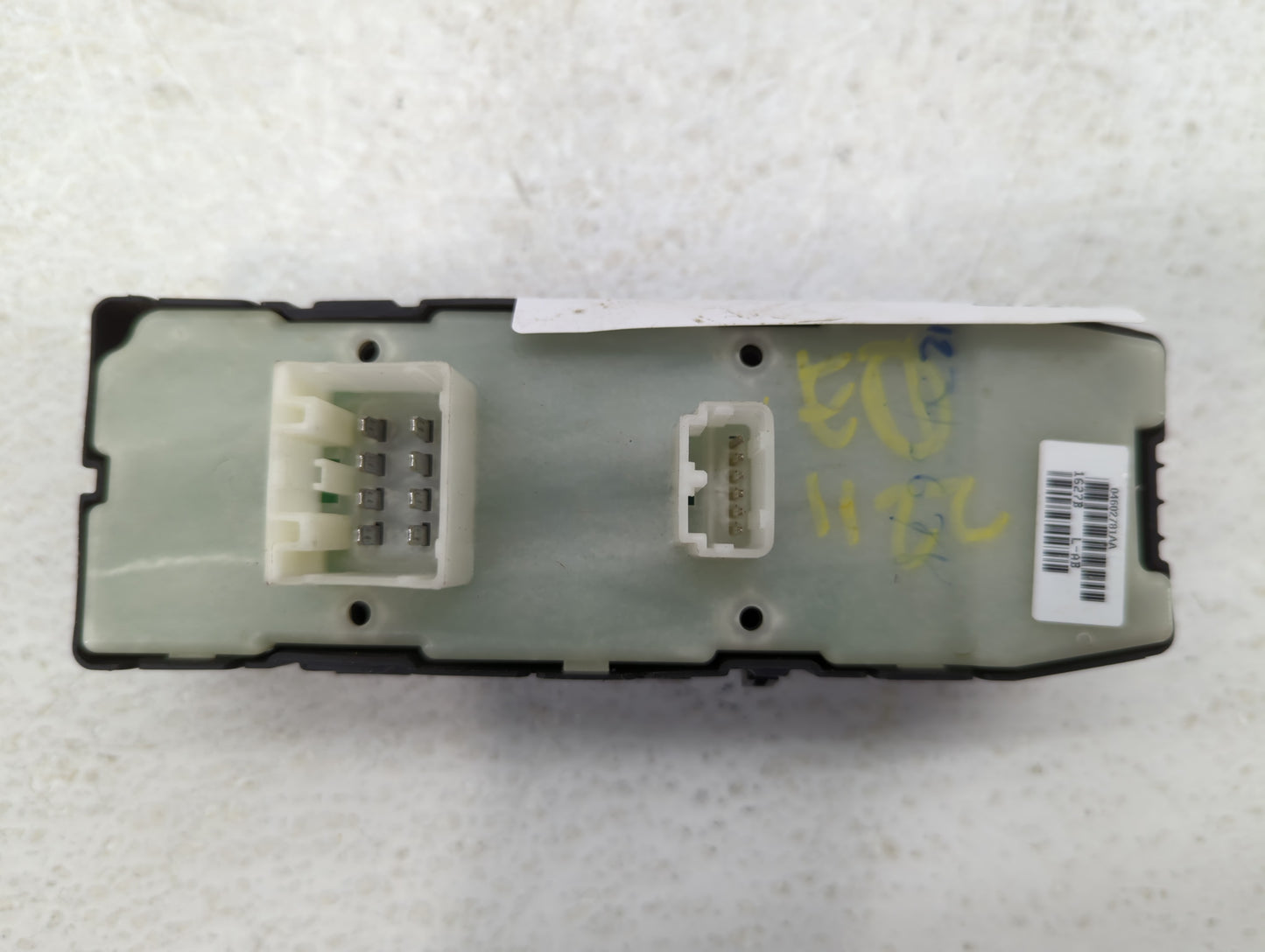 2006-2010 Dodge Charger Master Power Window Switch Replacement Driver Side Left P/N:04602781AA Fits OEM Used Auto Parts - Oe