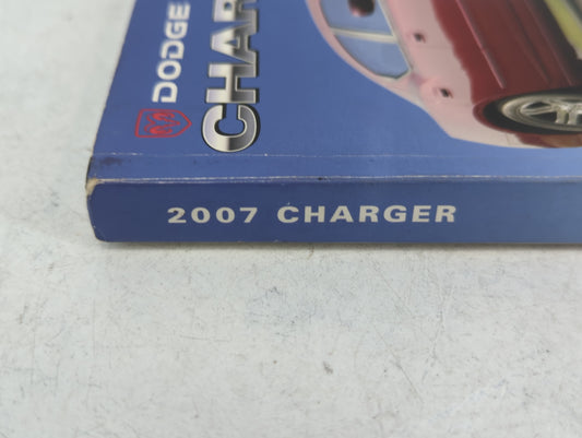 2007 Dodge Charger Owners Manual Book Guide P/N:81-226-0720 OEM Used Auto Parts
