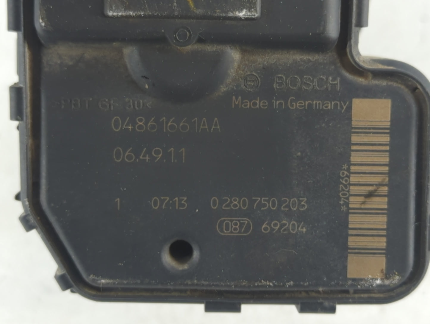 2007-2011 Dodge Dakota Throttle Body P/N:04861661AA Fits Fits 2007 2008 2009 2010 2011 2012 OEM Used Auto Parts - Oemusedaut