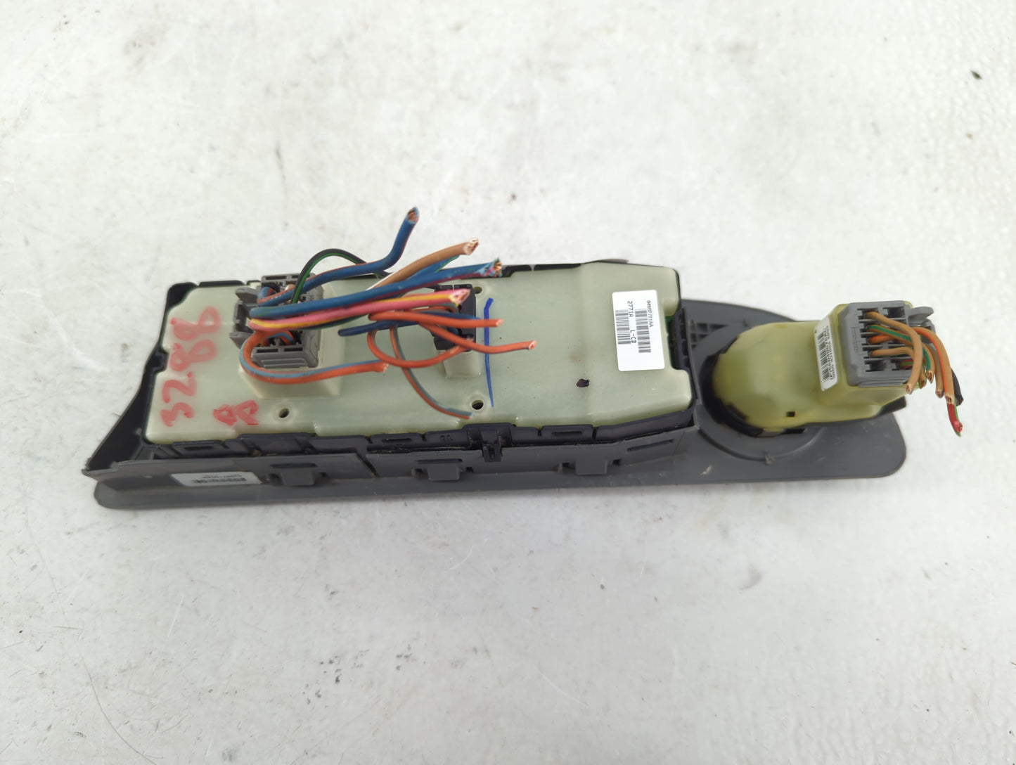 2007-2009 Dodge Durango Master Power Window Switch Replacement Driver Side Left P/N:04602781AA Fits OEM Used Auto Parts - Oe