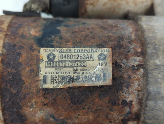 2005-2008 Dodge Ram 1500 Car Starter Motor Solenoid OEM P/N:04801253AA Fits Fits 2005 2006 2007 2008 OEM Used Auto Parts