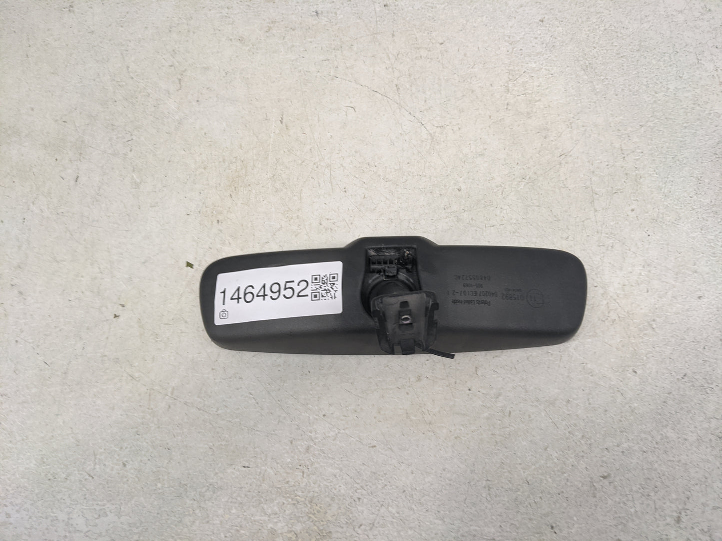 2007 Dodge Ram 1500 Interior Rear View Mirror Replacement OEM P/N:015892 04020ZIEC107-2.1, 048055Z7AE Fits OEM Used Auto Par