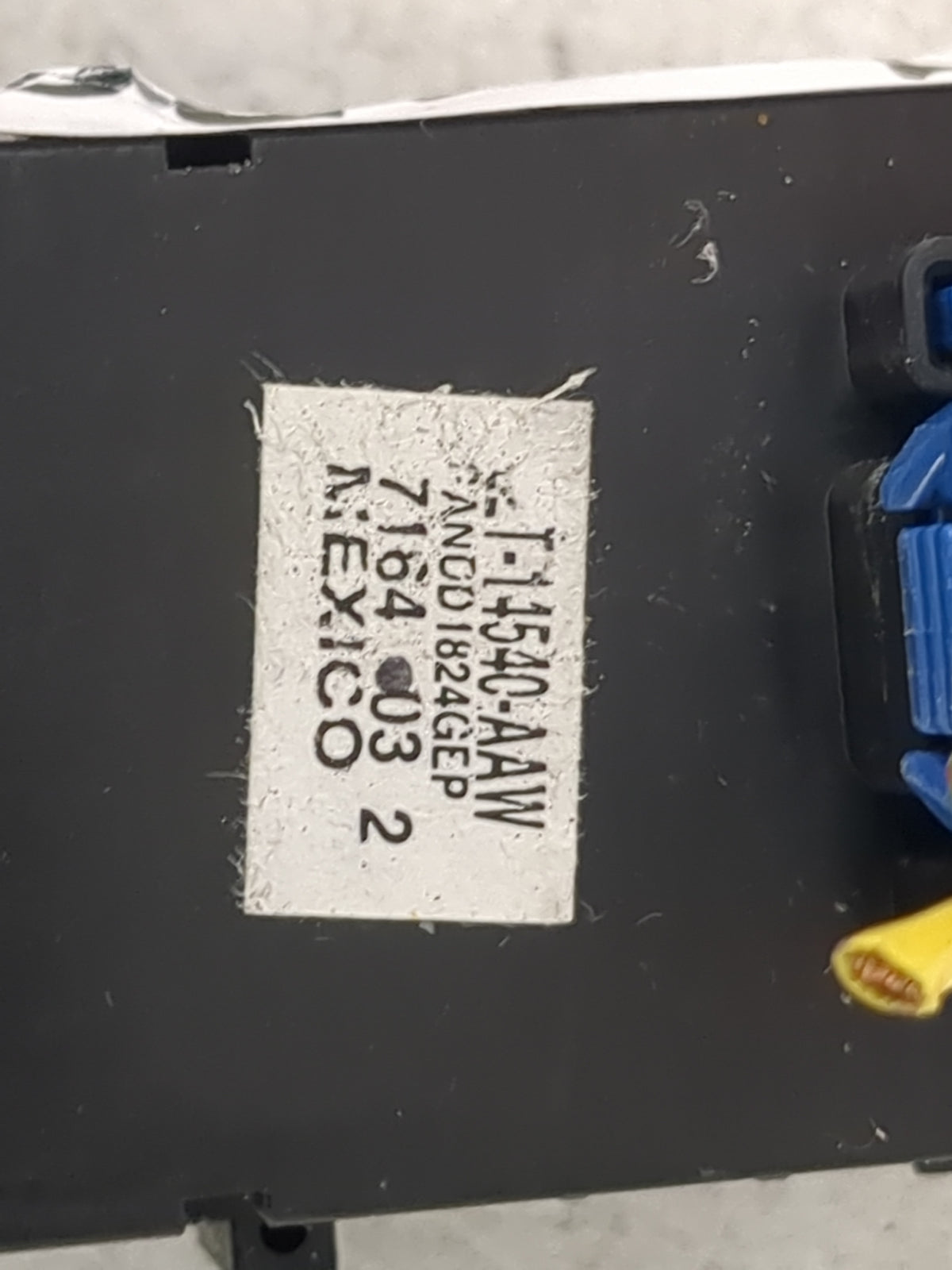 2007-2010 Ford Edge Master Power Window Switch Replacement Driver Side Left P/N:7T4T-14540-AAW ANC01824GEP Fits OEM Used Aut