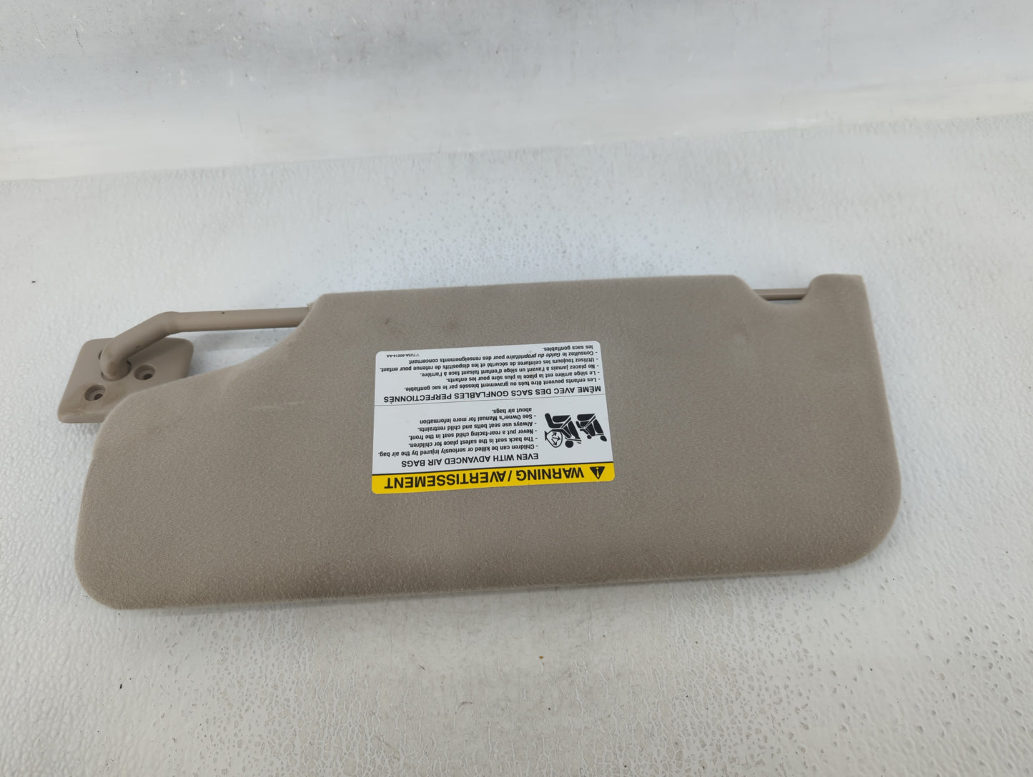 2007-2010 Ford Edge Sun Visor Shade Replacement Passenger Right Mirror Fits Fits 2007 2008 2009 2010 OEM Used Auto Parts - O