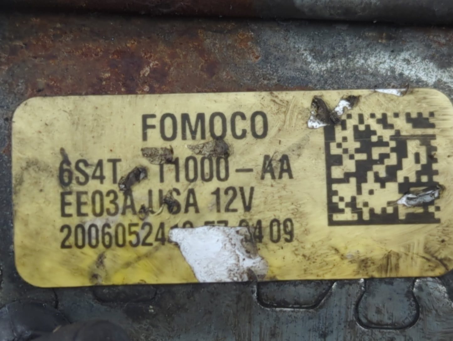 2005-2012 Ford Escape Car Starter Motor Solenoid OEM P/N:6S4T-11000-AA Fits OEM Used Auto Parts - Oemusedautoparts1.com