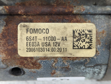 2005-2012 Ford Escape Car Starter Motor Solenoid OEM P/N:6S4T-11000-AA Fits OEM Used Auto Parts