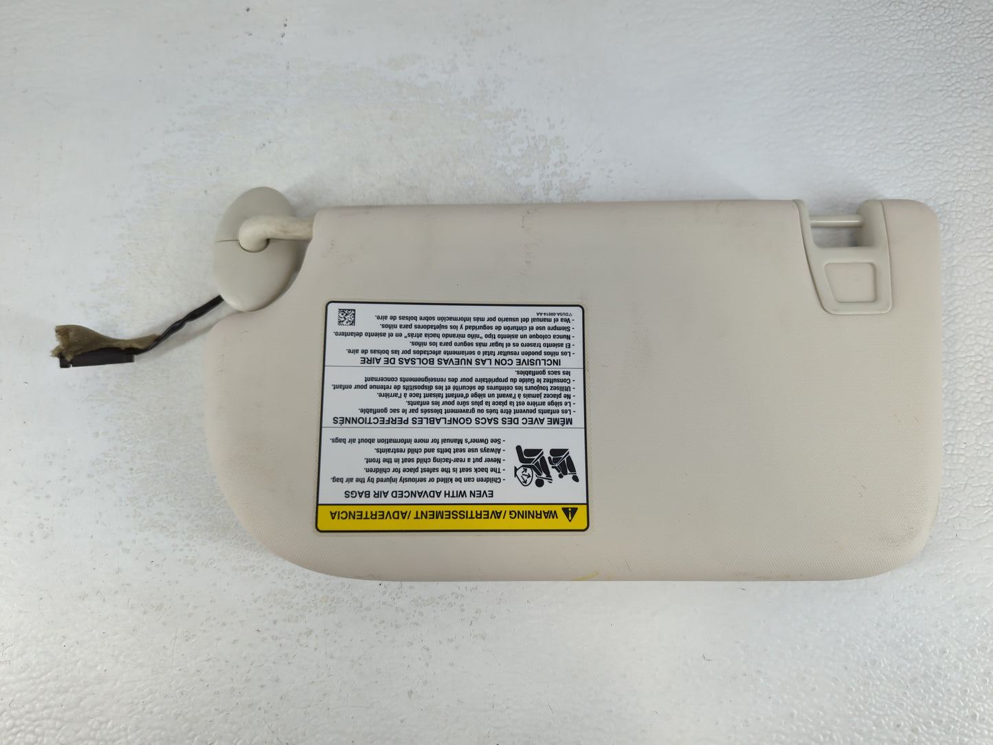 2013-2019 Ford Escape Sun Visor Shade Replacement Passenger Right Mirror Fits Fits 2013 2014 2015 2016 2017 2018 2019 OEM Us