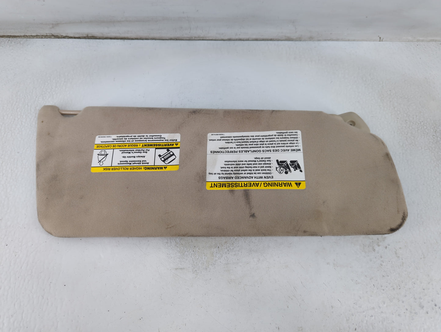 2004-2008 Ford F-150 Sun Visor Shade Replacement Driver Left Mirror Fits Fits 2004 2005 2006 2007 2008 OEM Used Auto Parts -