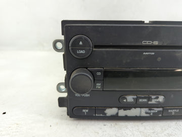 2006-2007 Ford Freestyle Radio AM FM Cd Player Receiver Replacement P/N:6F9T-18C815-AC Fits Fits 2006 2007 OEM Used Auto Parts