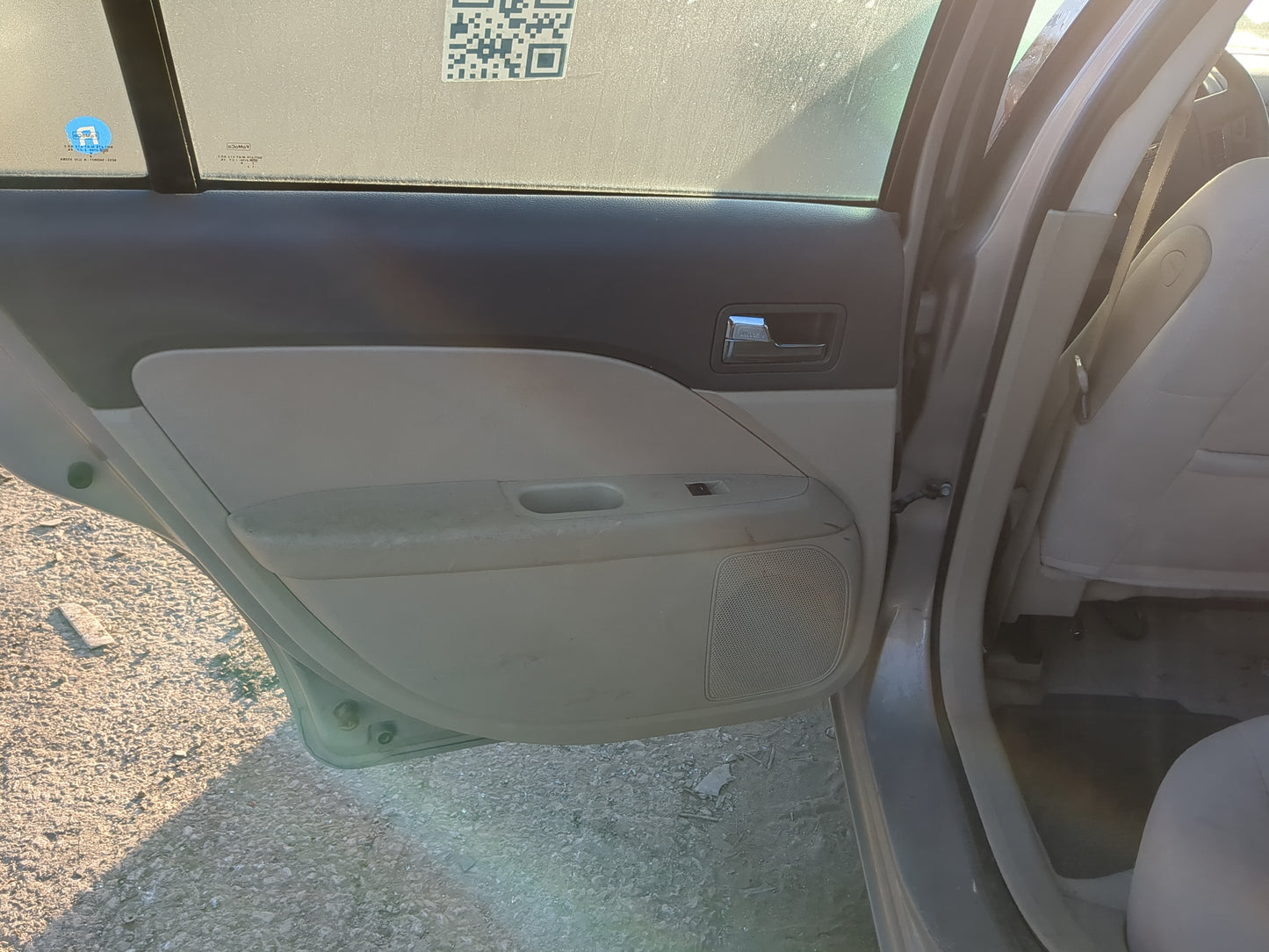 2006-2012 Ford Fusion Driver Rear Door Oem - Oemusedautoparts1.com