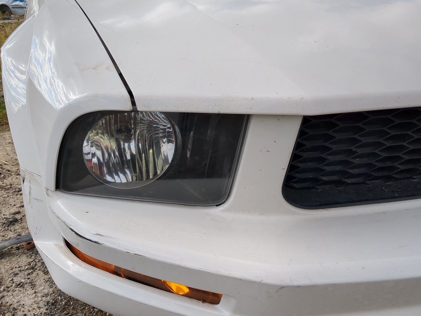 2007-2009 Ford Mustang Passenger Right Oem Head Light Headlight Lamp - Oemusedautoparts1.com