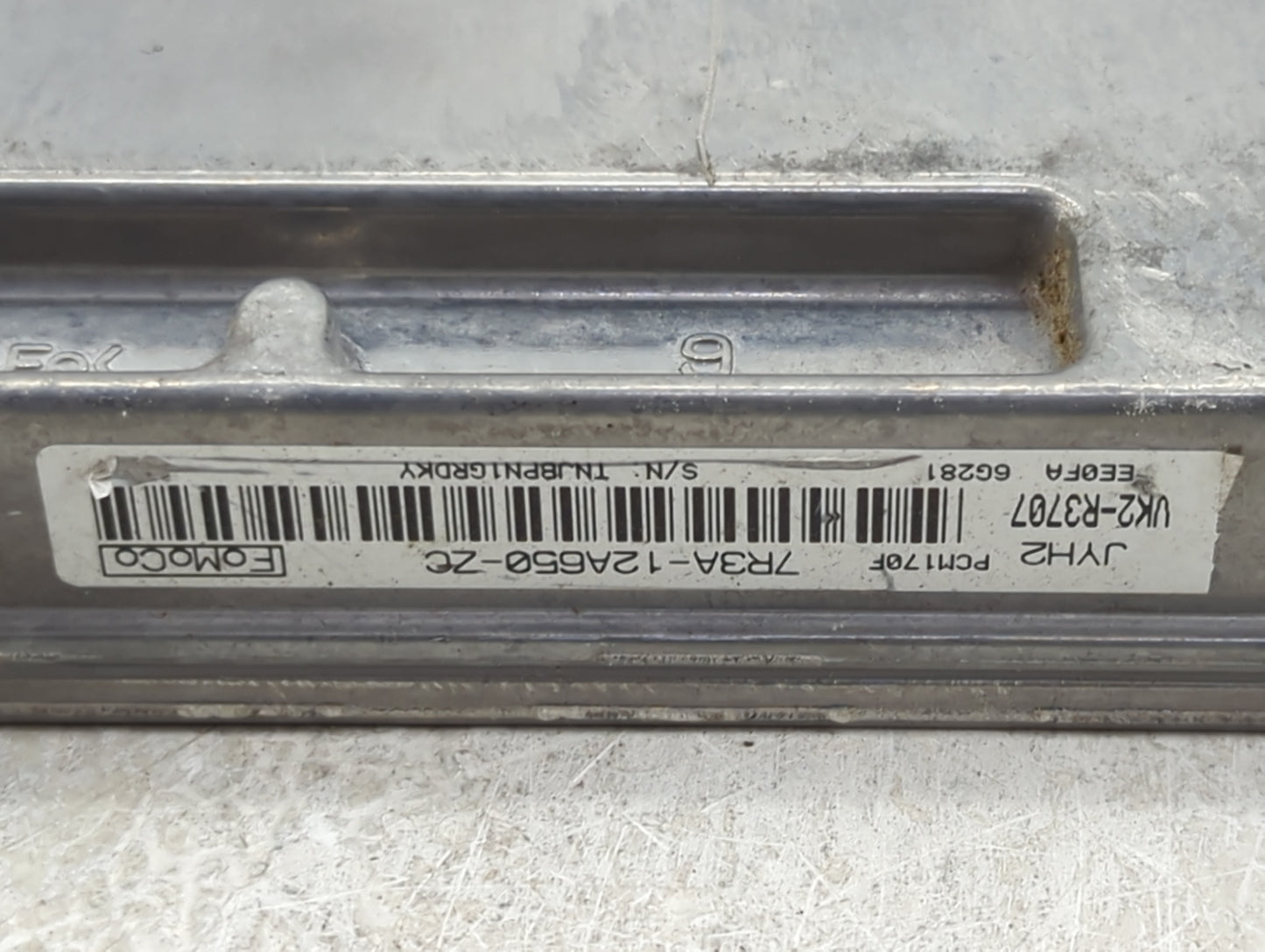 2007 Ford Mustang PCM Engine Control Computer ECU ECM PCU OEM P/N:7R3A-12A650-ZC PCM170F Fits OEM Used Auto Parts - Oemuseda