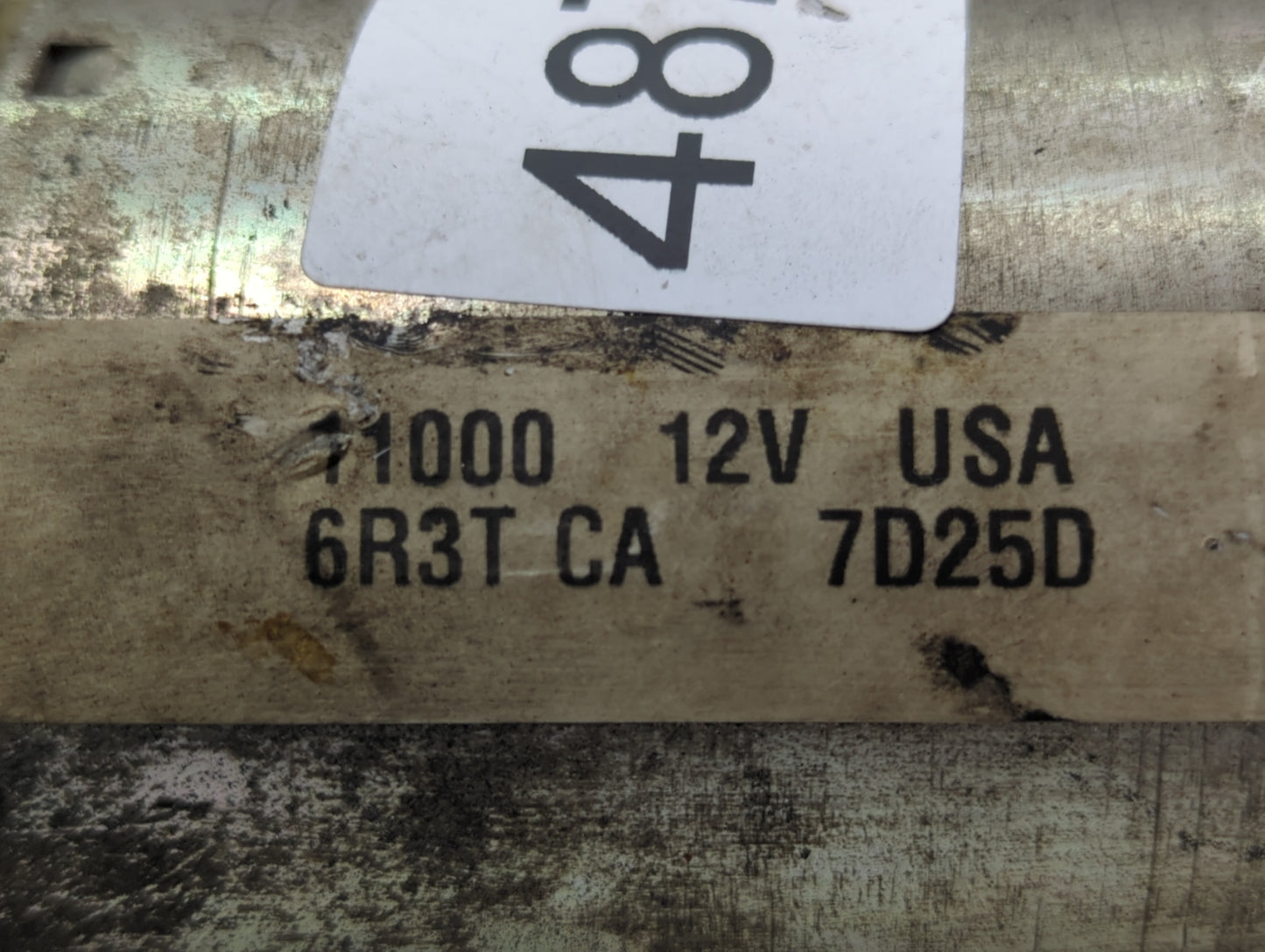 2005-2010 Ford Mustang Car Starter Motor Solenoid OEM P/N:6R3T-CA Fits OEM Used Auto Parts - Oemusedautoparts1.com