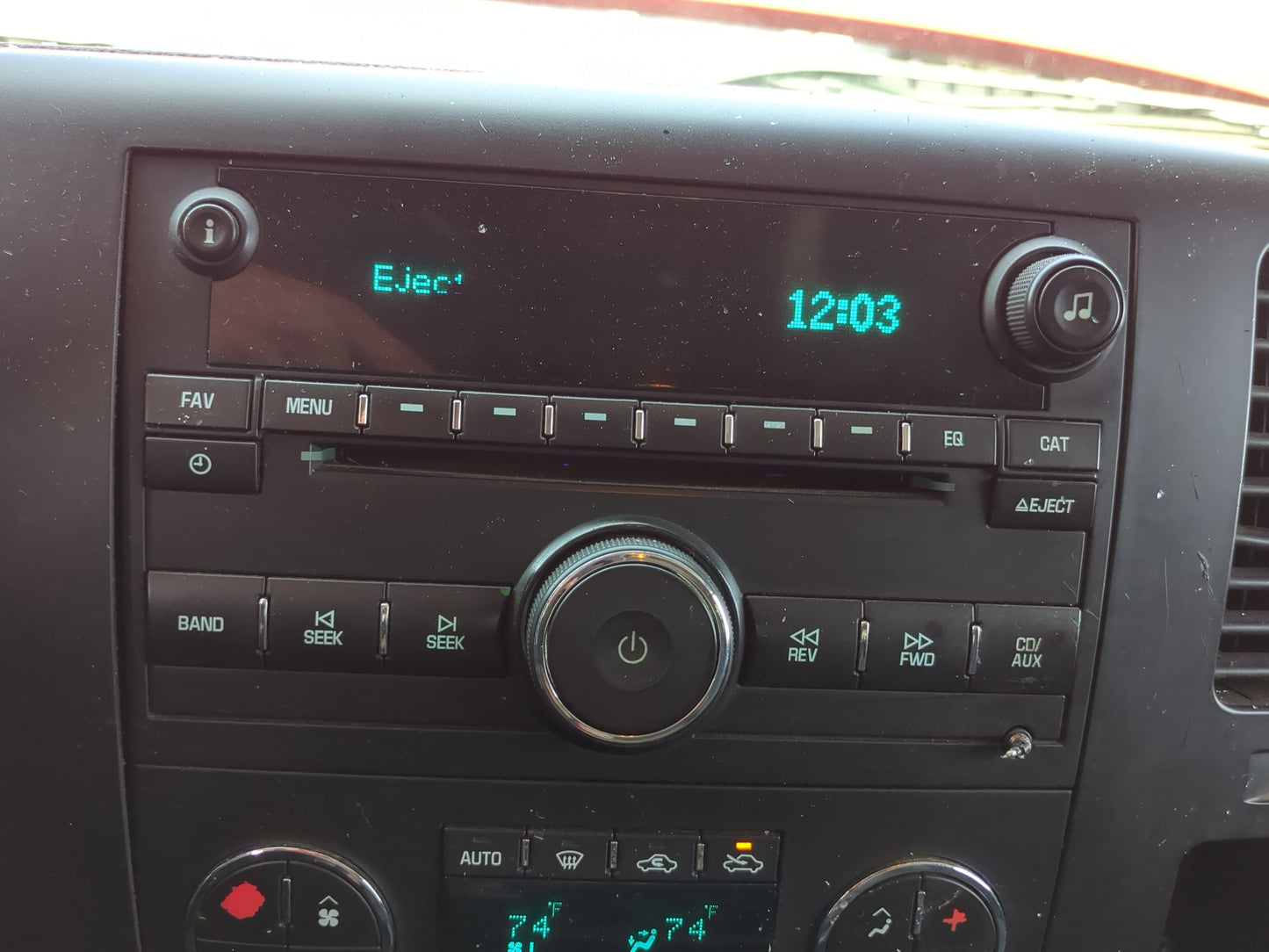 2007-2013 Gmc Sierra 1500 Radio AM FM Cd Player Receiver Replacement Fits Fits 2007 2008 2009 2010 2011 2012 2013 2014 OEM U