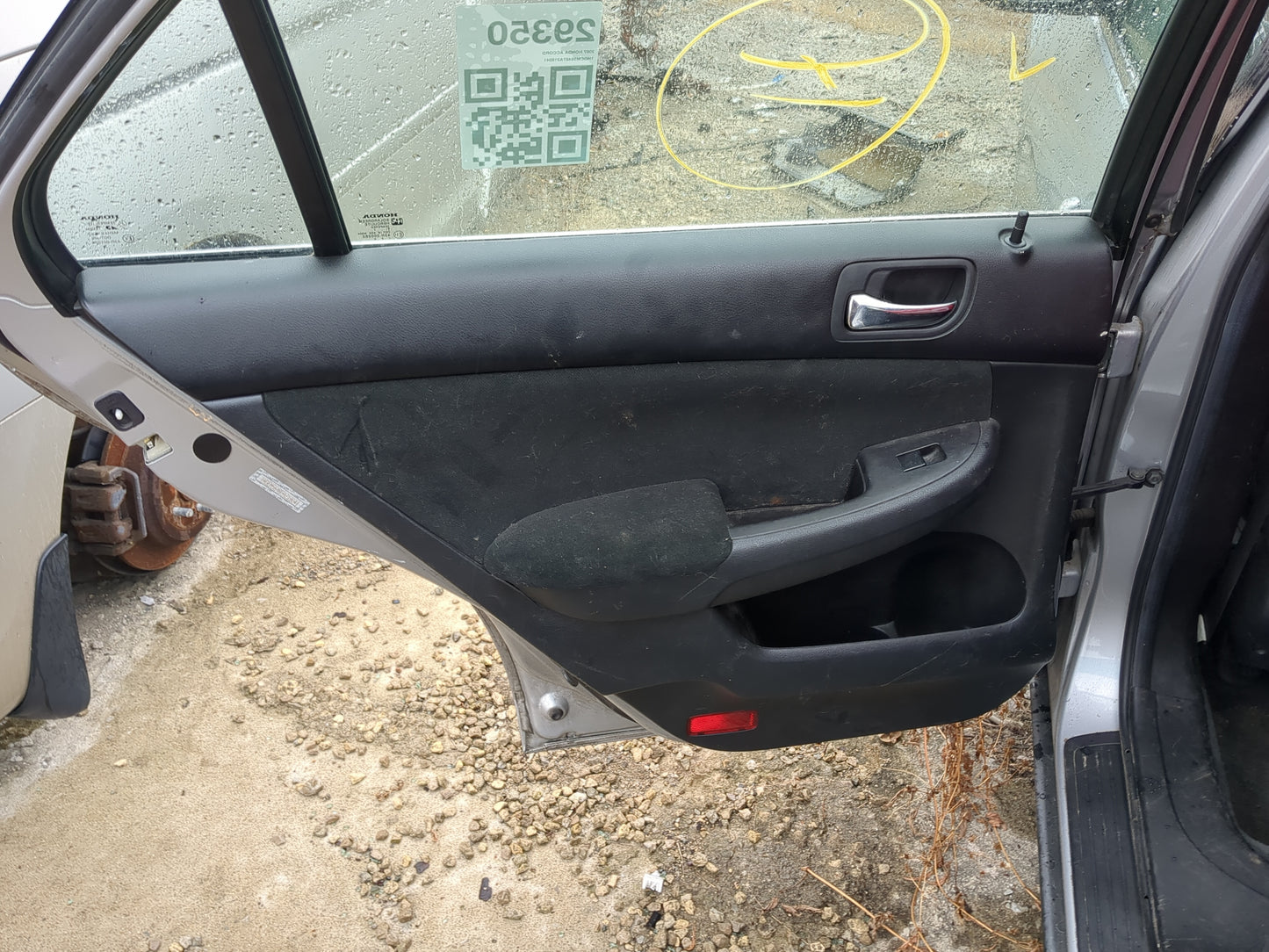 2003-2007 Honda Accord Driver Rear Door Oem - Oemusedautoparts1.com