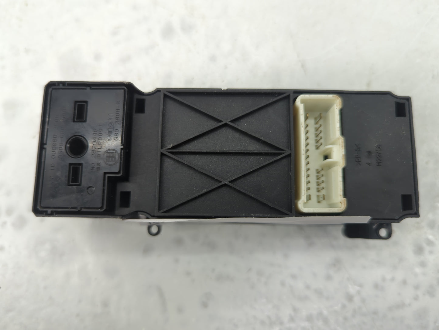 2003-2004 Honda Accord Master Power Window Switch Replacement Driver Side Left P/N:35750-SDA-A14 AH0606 Fits Fits 2003 2004
