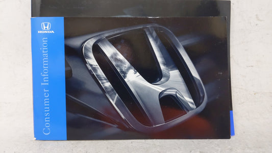 2007 Honda Accord Owners Manual Book Guide OEM Used Auto Parts