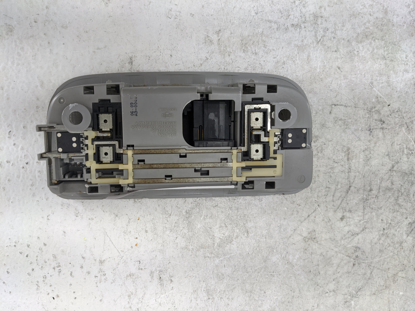 2007 Honda Civic Overhead Roof Console Gray - Oemusedautoparts1.com