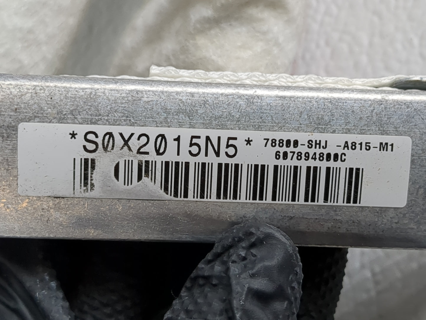 2005-2007 Honda Odyssey Passenger Curtain Air Bag Oem - Oemusedautoparts1.com